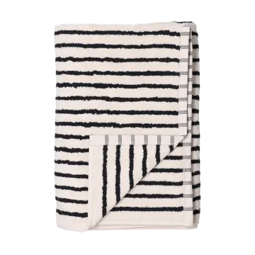 Drift badhandduk 70x140 cm - Vit-svart - Scandi Living