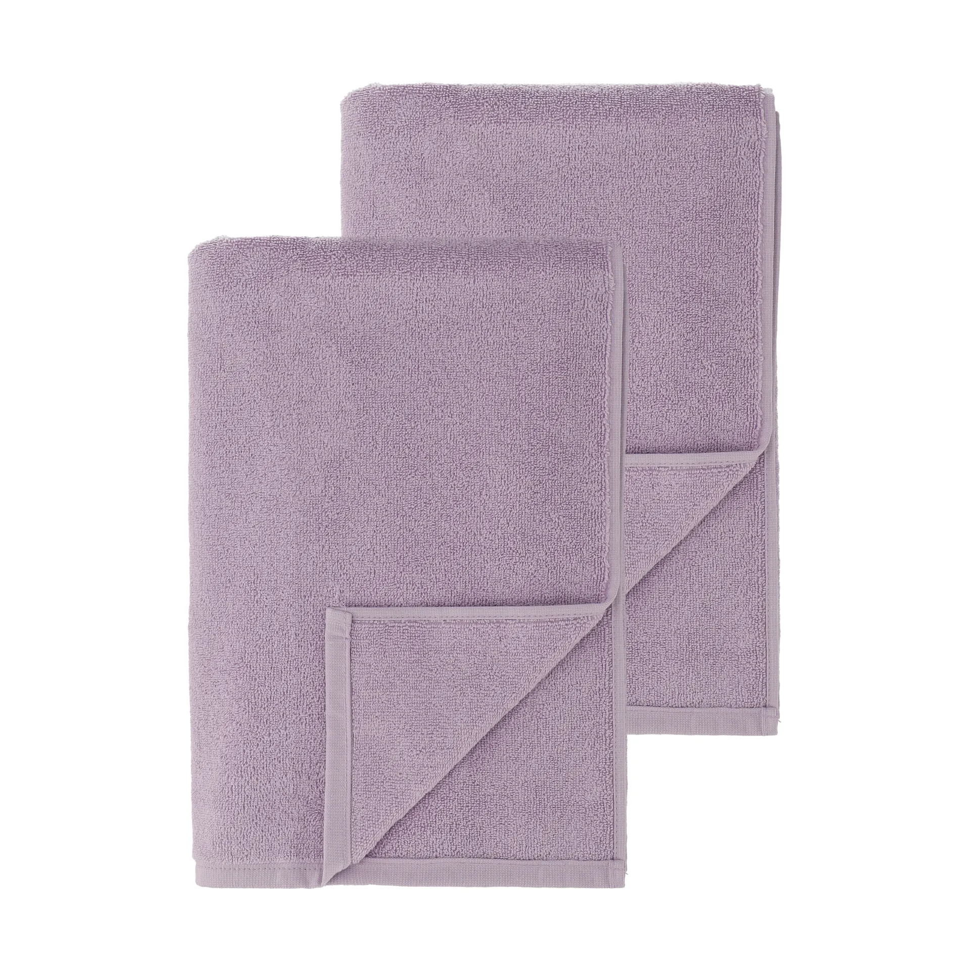 Drift badhanddukar 100x150 cm 2-pack - Lila Scandi Living