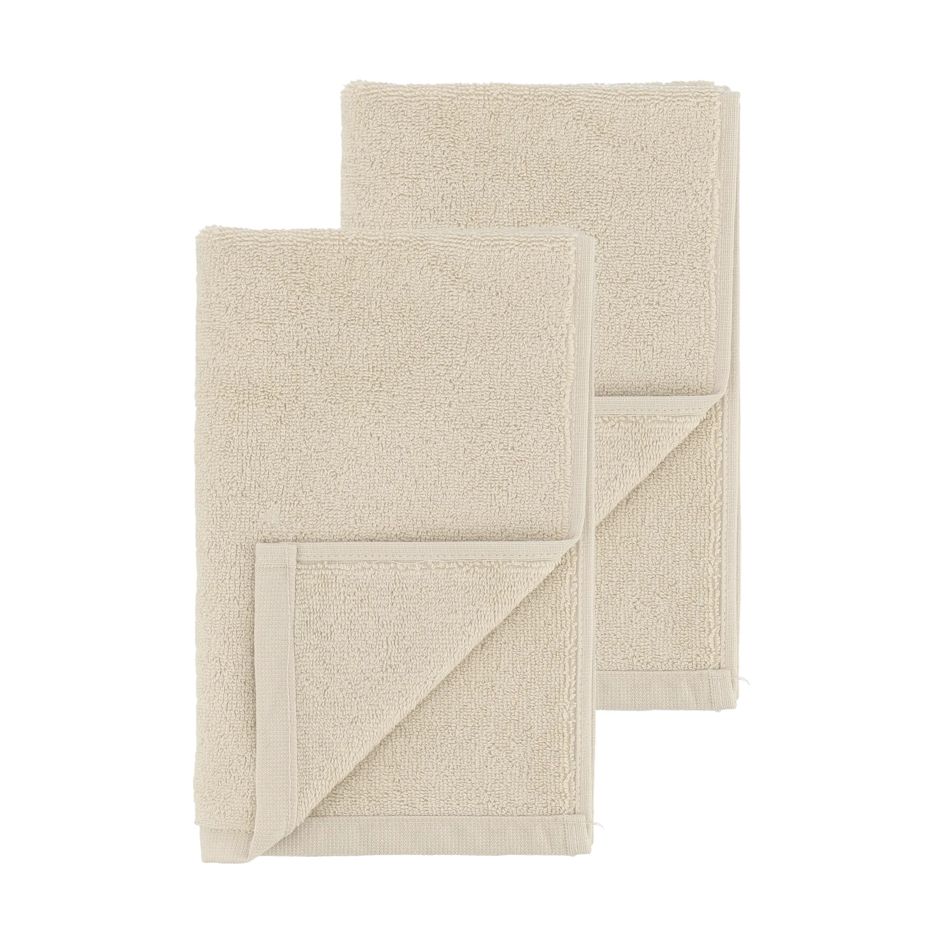 Drift badhanddukar 100x150 cm 2-pack - Vit Scandi Living