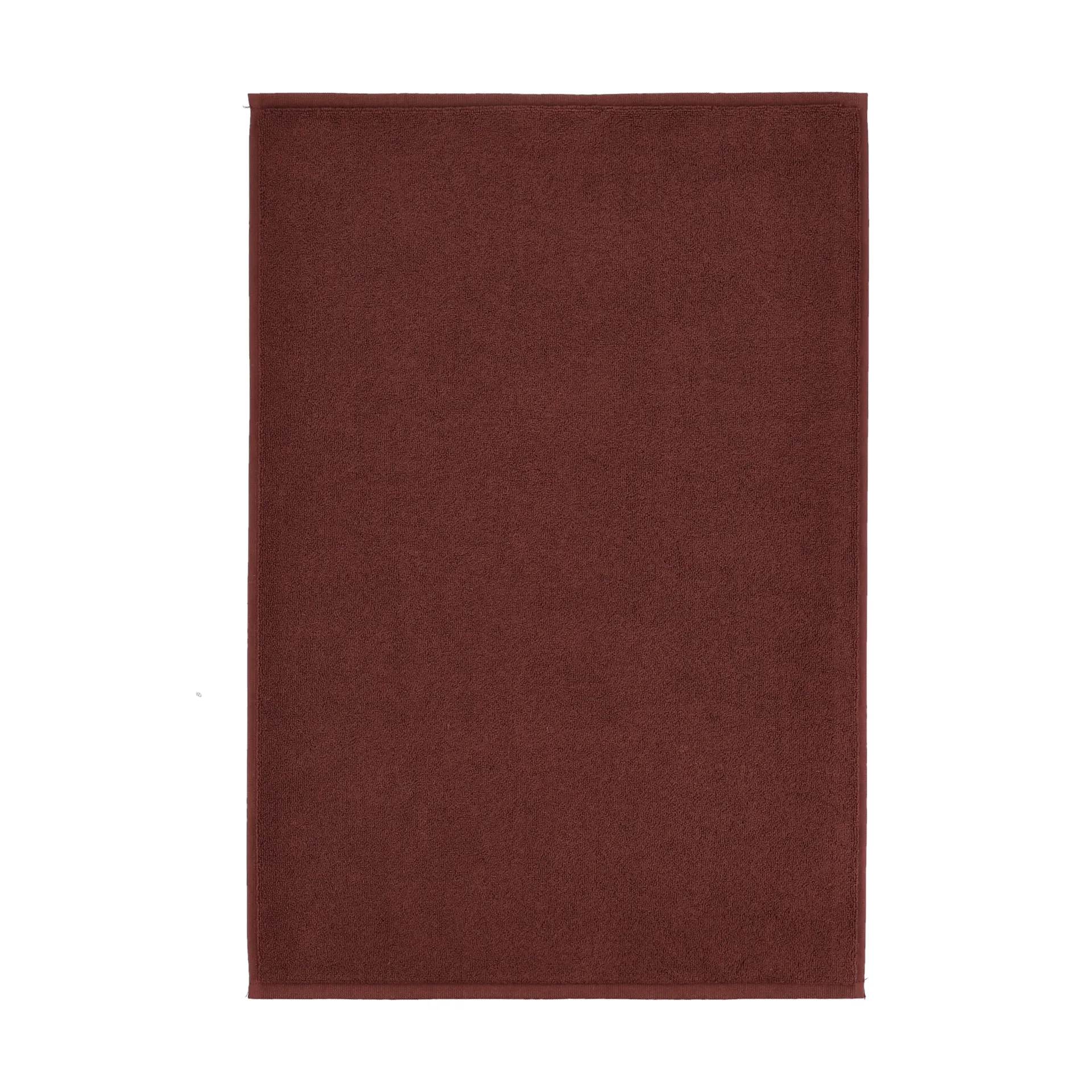 Drift badrumsmatta 50x70 cm, Röd Scandi Living