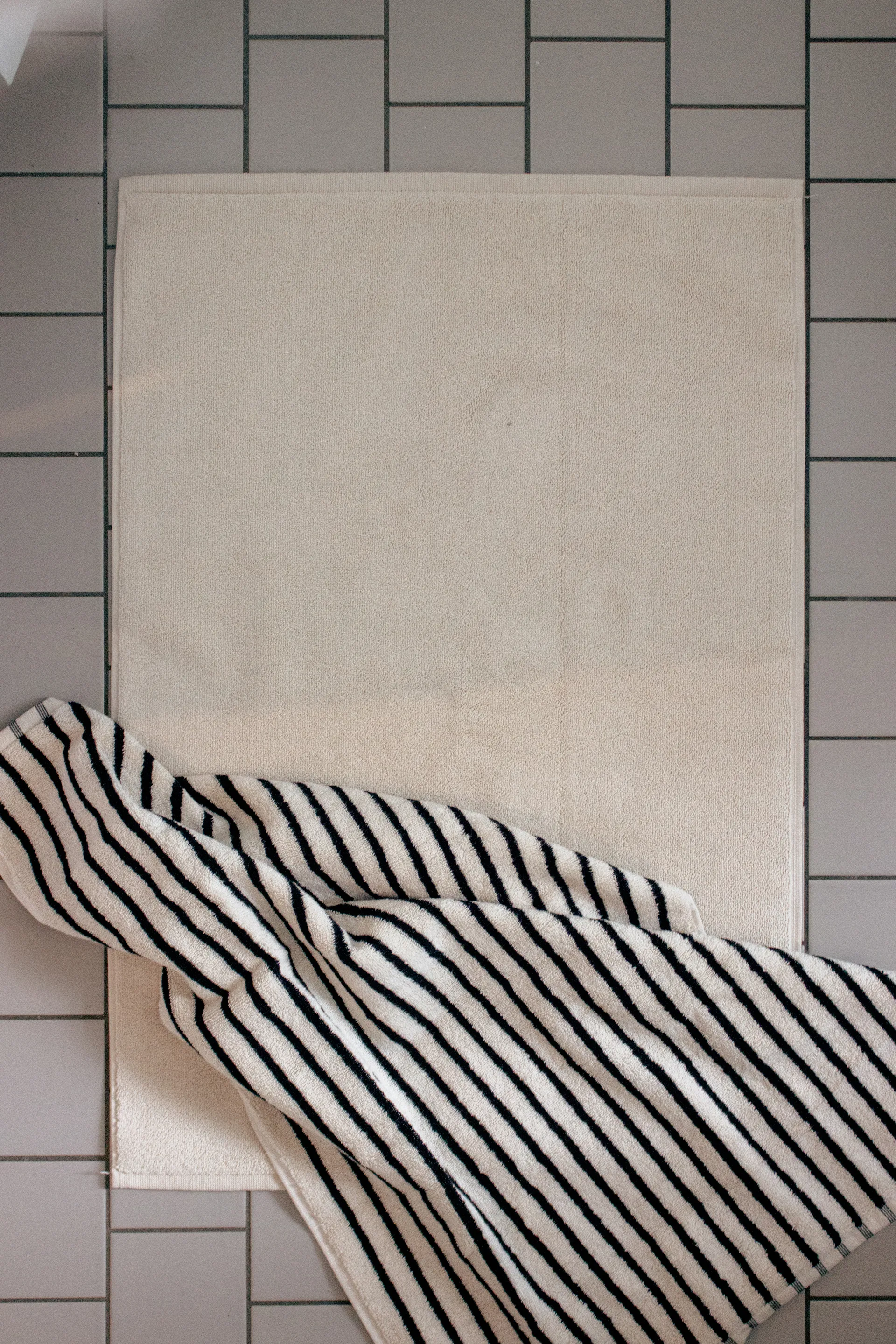 Drift badrumsmatta 50x70 cm, Vit Scandi Living