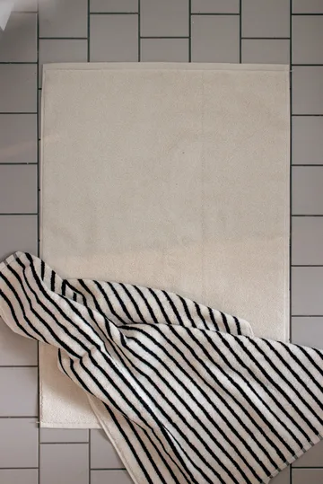 Drift badrumsmatta 50x70 cm - Vit - Scandi Living