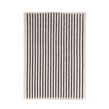 Drift badrumsmatta 50x70cm - Vit-svart - Scandi Living