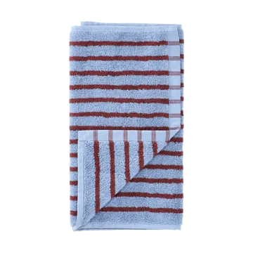Drift handduk 30x50 cm - Blå-röd - Scandi Living