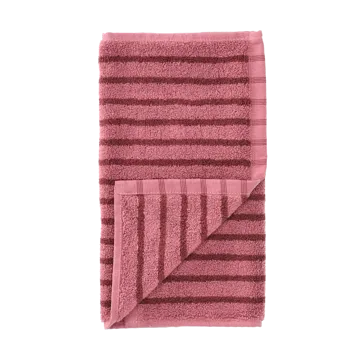 Drift handduk 30x50 cm - Rosa-röd - Scandi Living