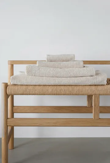 Drift handduk 30x50 cm - Vit - Scandi Living