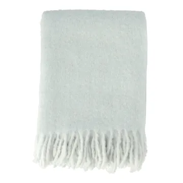 Dune mohair pläd  130x170 cm - Ice blue - Scandi Living