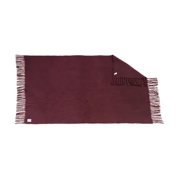 Dune mohair pläd  130x170 cm - Plum - Scandi Living