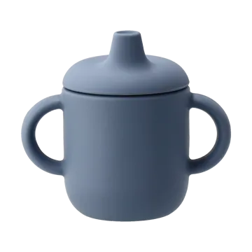 Elvie pipmugg silikon 180 ml - Blue - Scandi Living