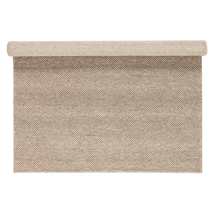 Flock ullmatta beige - 170x240 cm - Scandi Living