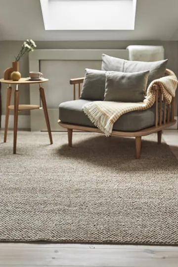 Flock ullmatta beige - 200x300 cm - Scandi Living