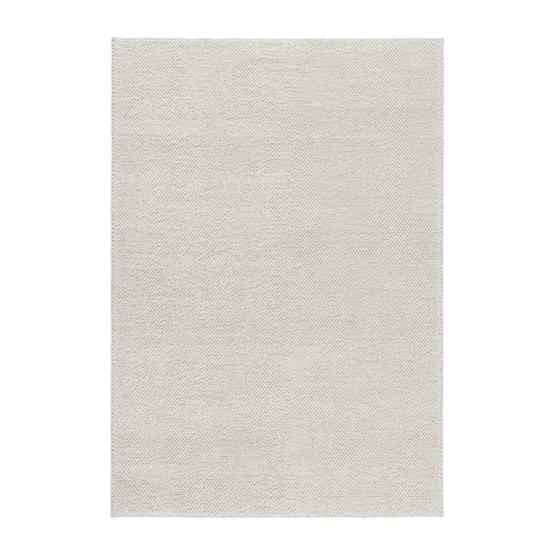 Flock ullmatta naturvit, 170x240 cm Scandi Living
