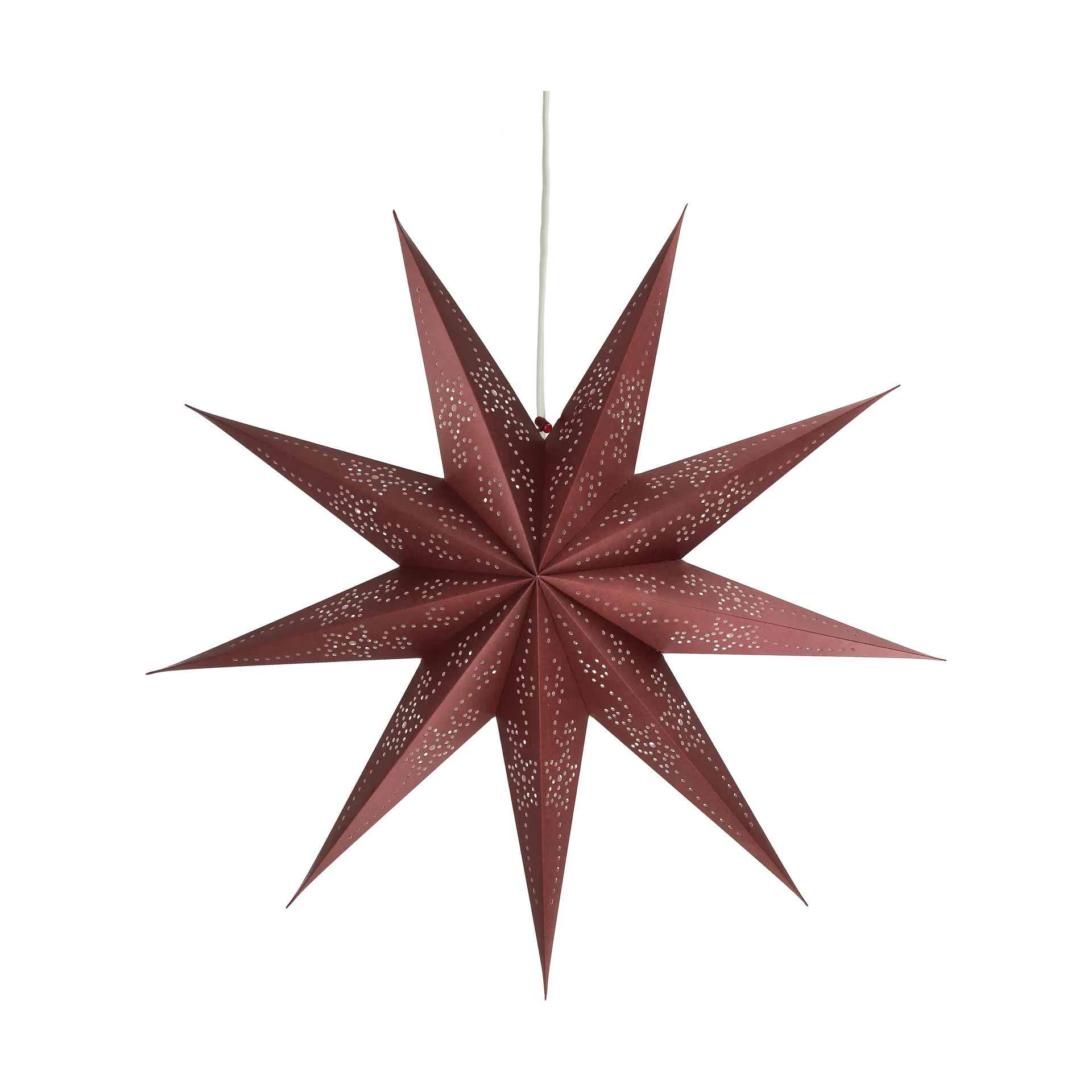 Folk adventsstjärna, Burgundy, Ø45 cm Scandi Living