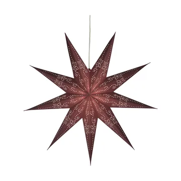 Folk adventsstjärna - Burgundy, Ø45 cm - Scandi Living
