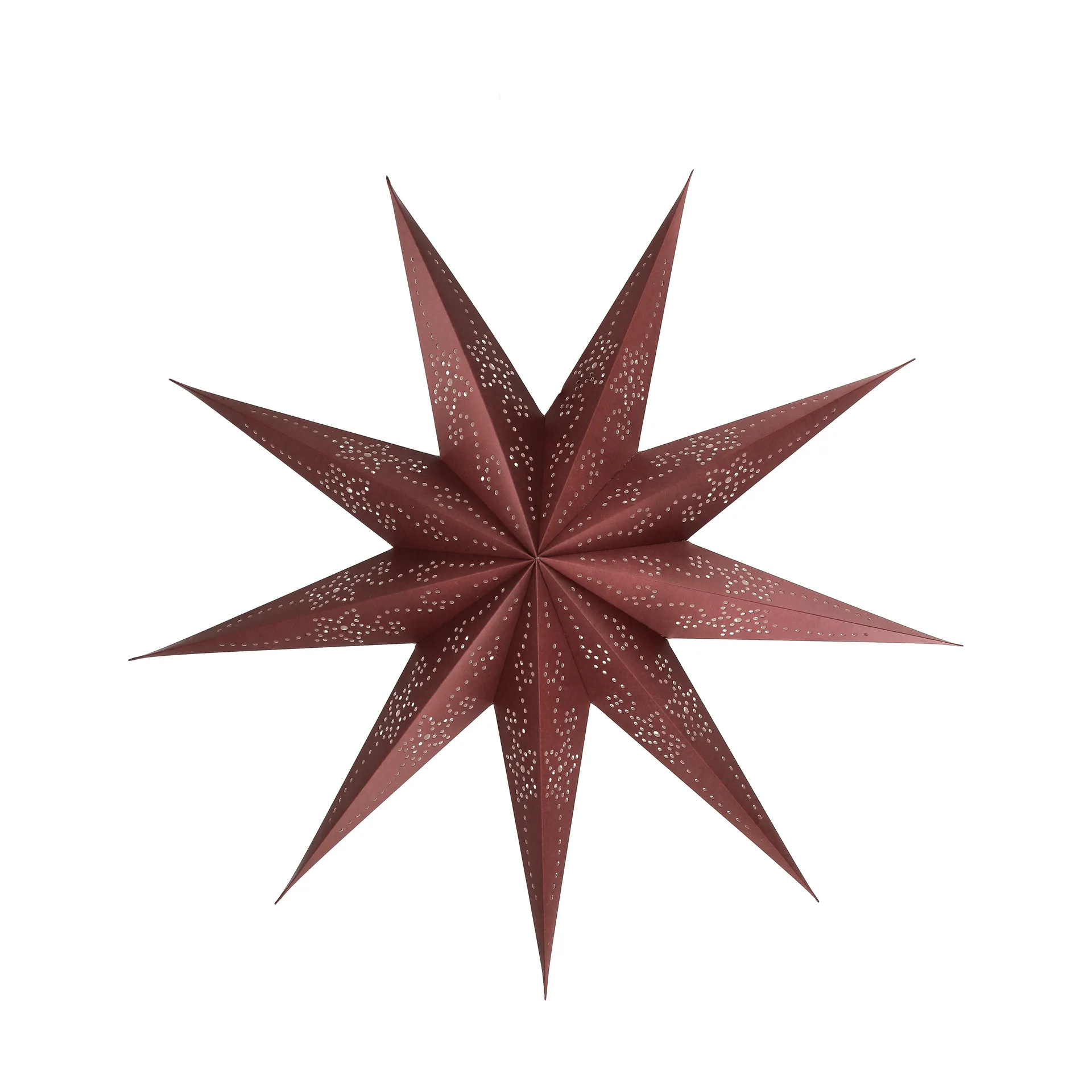 Folk adventsstjärna, Burgundy, Ø60 cm Scandi Living
