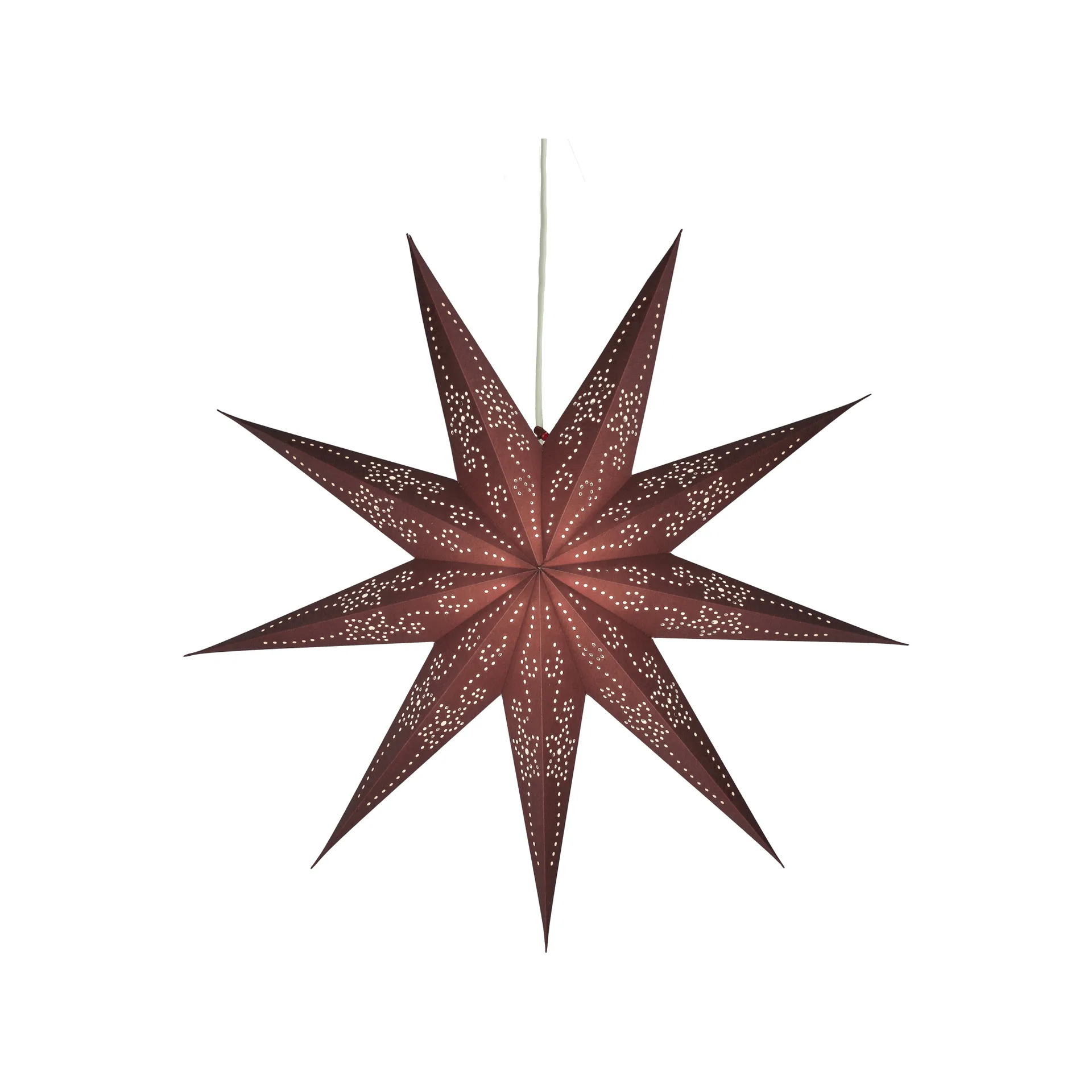 Folk adventsstjärna, Burgundy, Ø60 cm Scandi Living