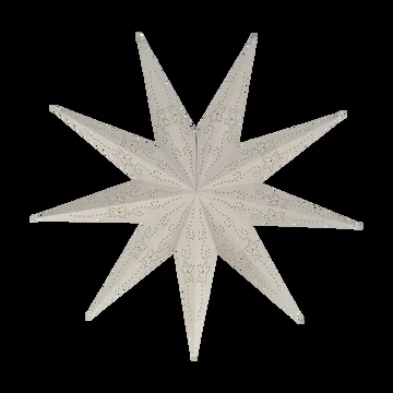 Folk adventsstjärna - Vit, Ø60 cm - Scandi Living