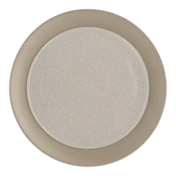 Fossil assiett Ø21 cm - Beige - Scandi Living