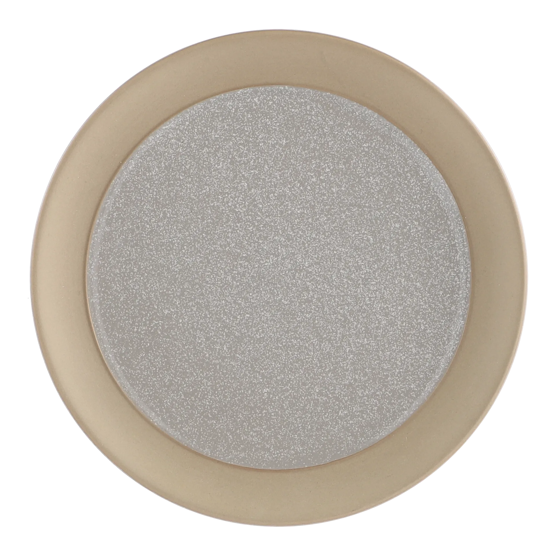 Fossil assiett Ø21 cm, Grå Scandi Living