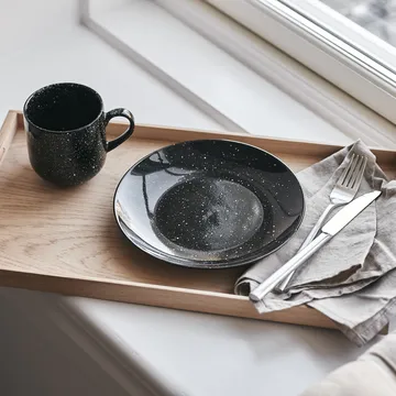 Freckle mugg 38 cl - Svart - Scandi Living