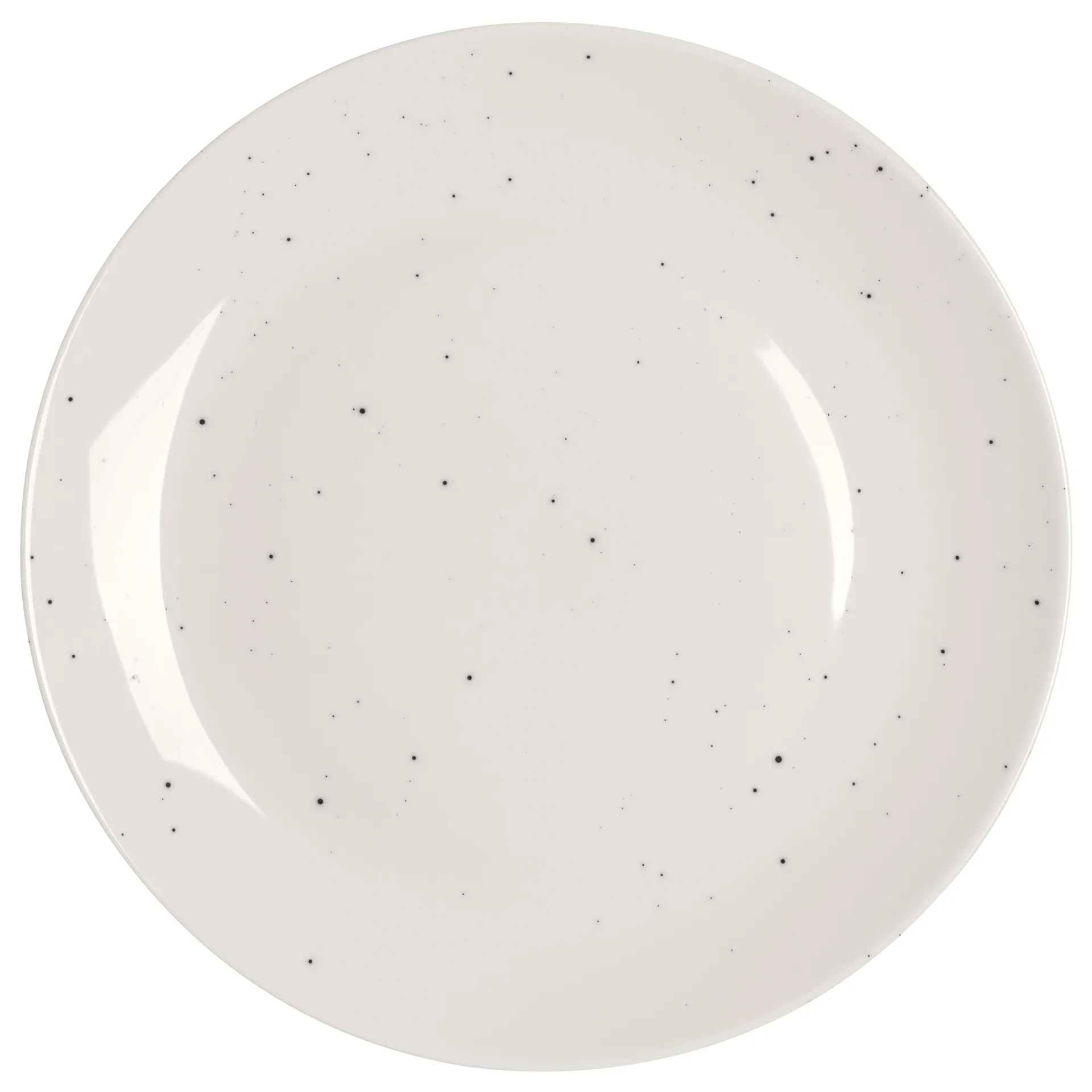 Freckle tallrik Ø26 cm, Vit Scandi Living