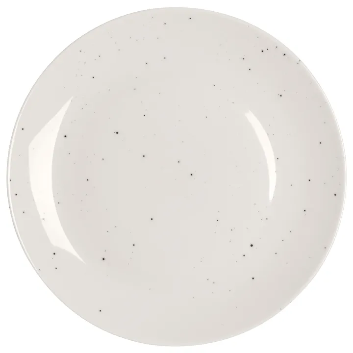 Freckle tallrik Ø26 cm - Vit - Scandi Living