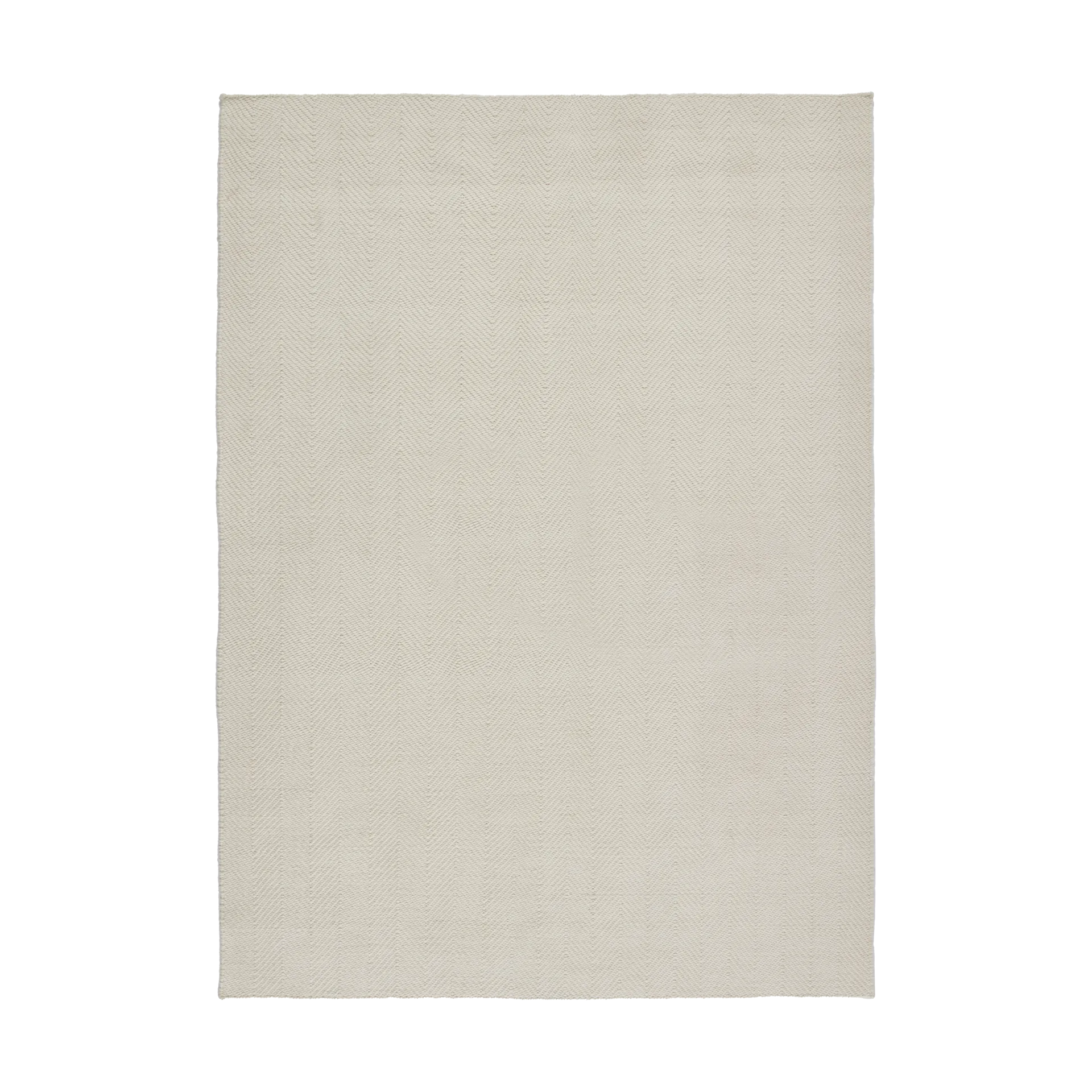 Furrow ullmatta naturvit, 200x300 cm Scandi Living