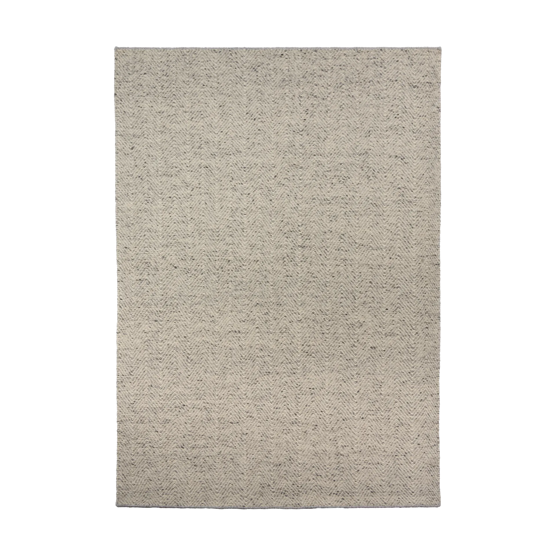 Furrow ullmatta naturvit/grå, 170x240 cm Scandi Living