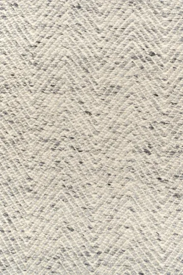Furrow ullmatta naturvit/grå - 170x240 cm - Scandi Living