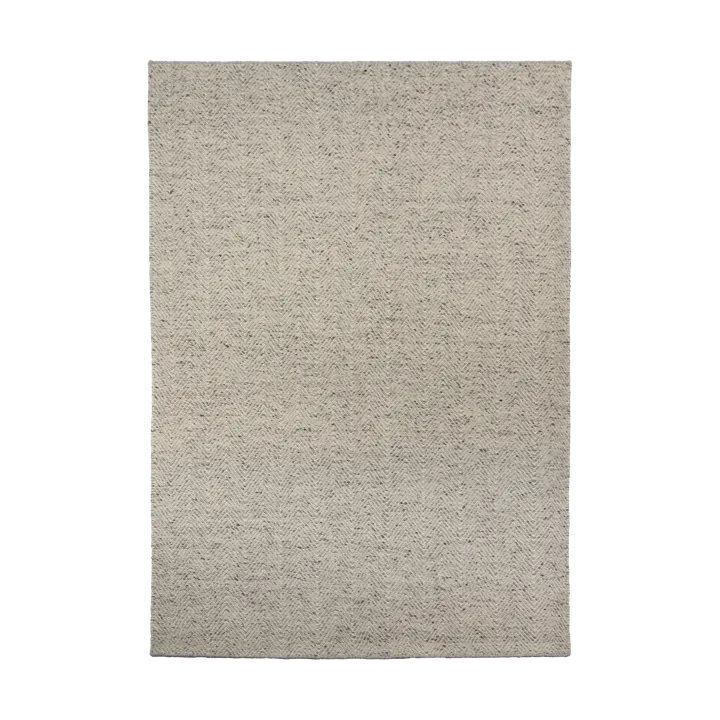 Furrow ullmatta naturvit/grå - 200x300 cm - Scandi Living
