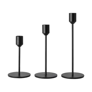 Glare ljusstake 18 cm - Svart - Scandi Living