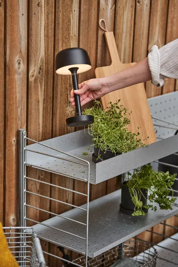 Halo portabel bordslampa 25,5 cm - Black - Scandi Living