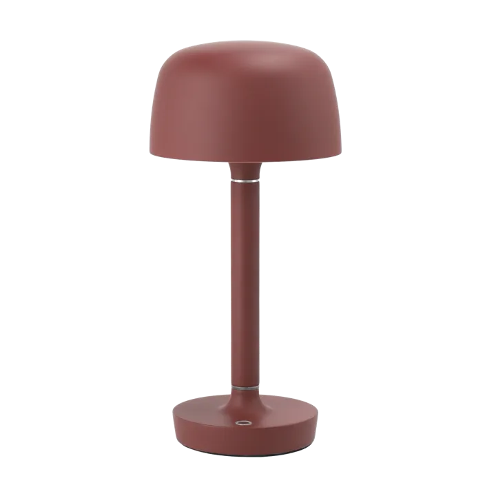 Halo portabel bordslampa 25,5 cm - Burgundy - Scandi Living