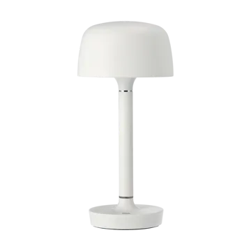 Halo portabel bordslampa 25,5 cm - White - Scandi Living