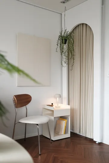 Halo portabel bordslampa 25,5 cm - White - Scandi Living