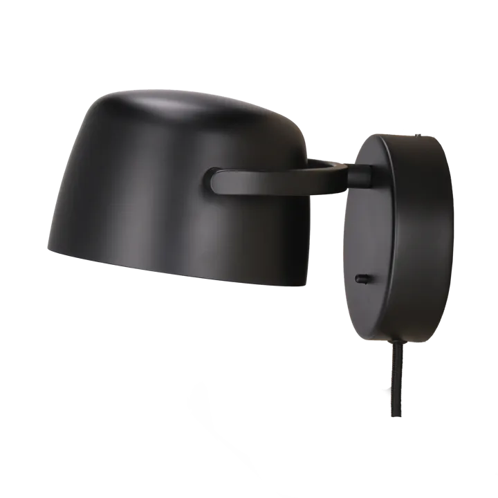 Halo vägglampa Ø16 cm - Black - Scandi Living