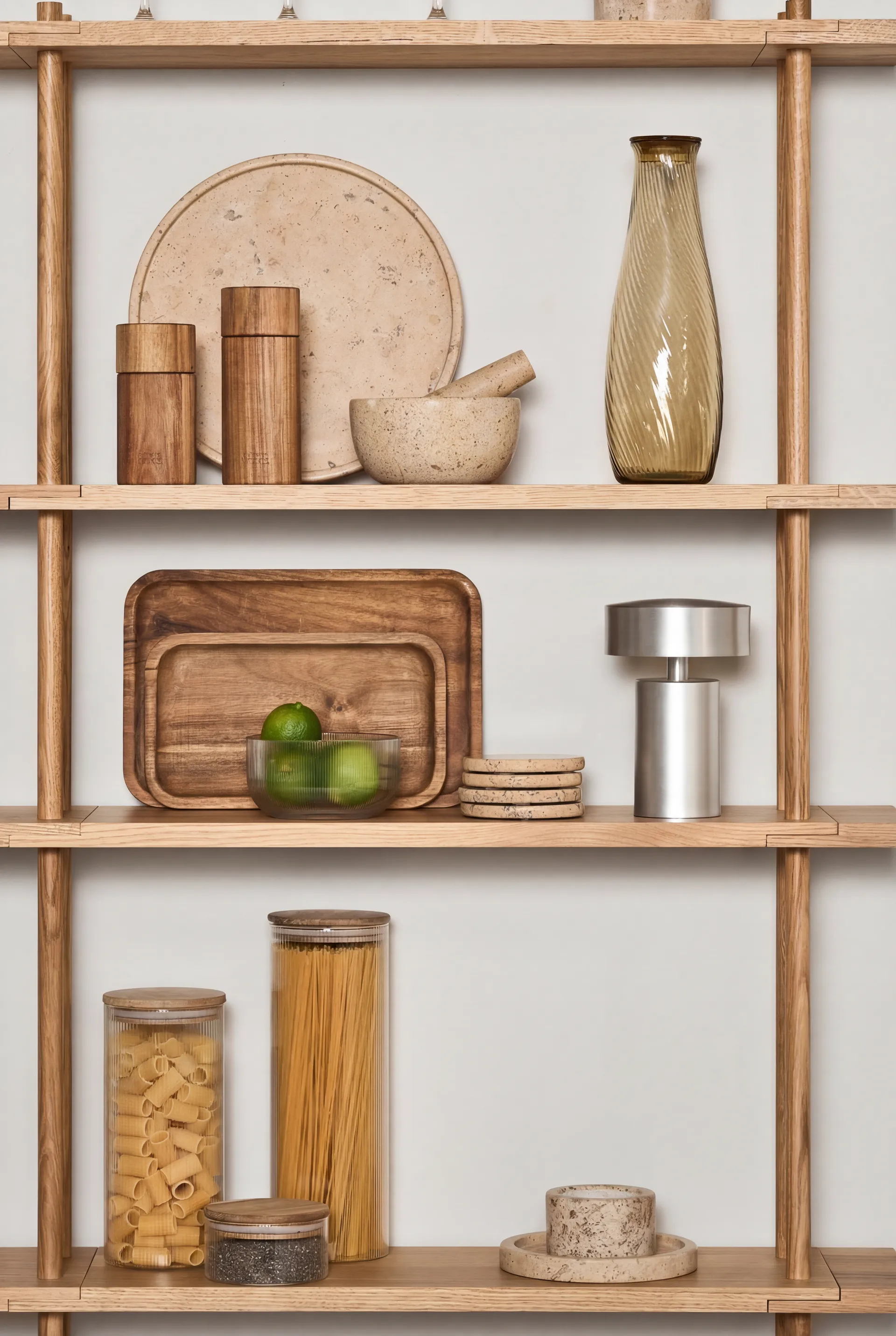 Hollow serveringsbricka, 15x25 cm Scandi Living