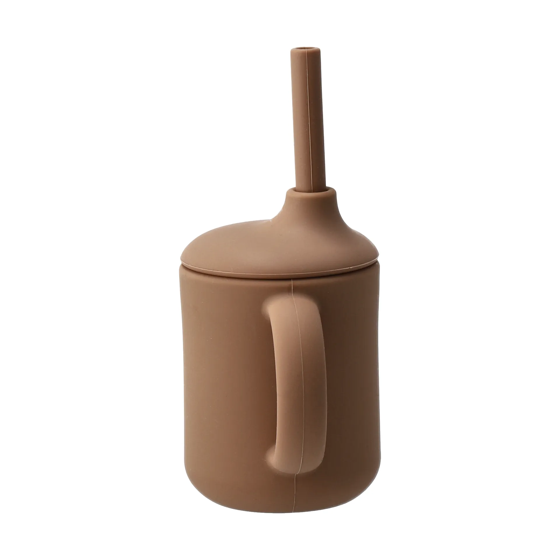 Idun mugg med sugrör silikon 120 ml, Hazel Scandi Living