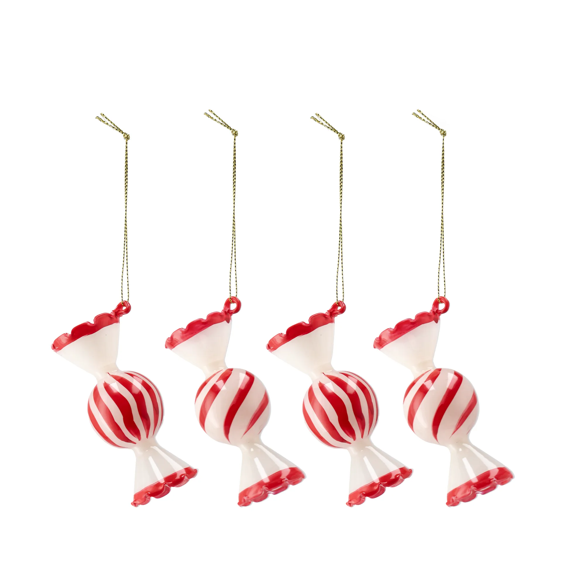 Jolly julgranskula 4-pack, Röd Scandi Living