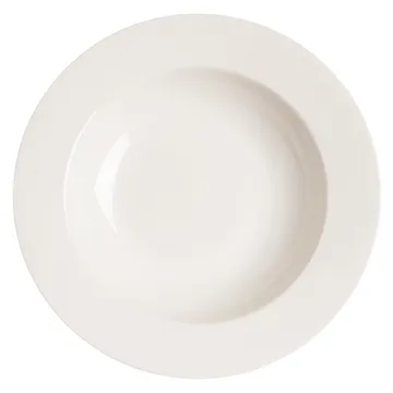 Kalk djup tallrik 23 cm 4-pack - vit - Scandi Living