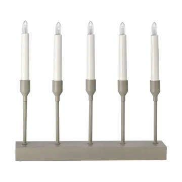 Kindle portabel adventsljusstake 30 cm - Beige - Scandi Living