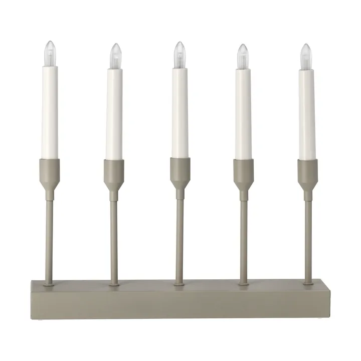 Kindle portabel adventsljusstake 30 cm - Beige - Scandi Living