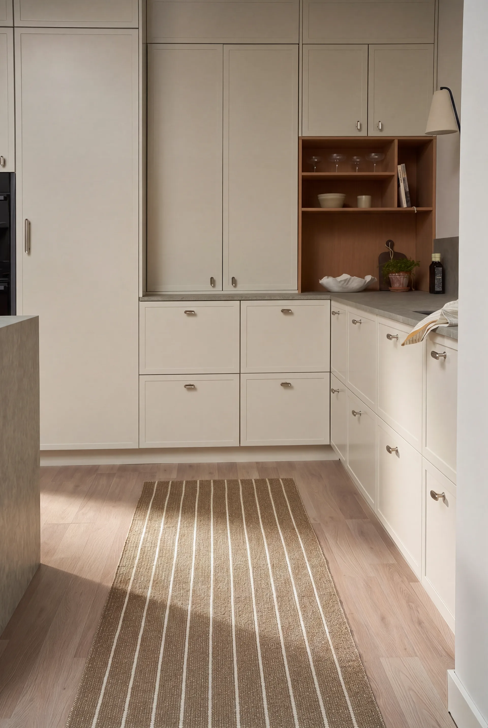 Lane gångmatta, Beige, 70x250 cm Scandi Living