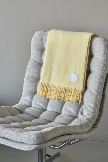Loom bomullspläd 125x170 cm - Buttercream - Scandi Living
