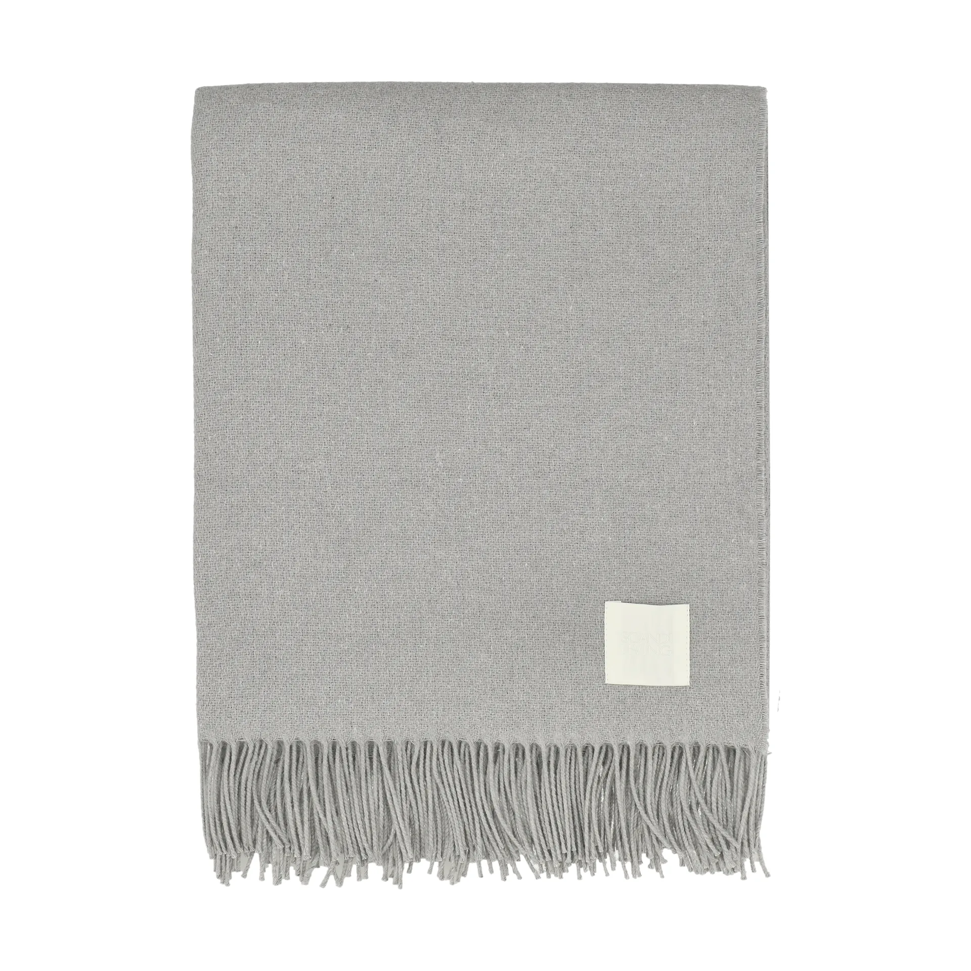 Loom bomullspläd 125x170 cm, Fog Scandi Living