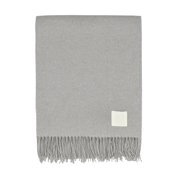 Loom bomullspläd 125x170 cm - Fog - Scandi Living