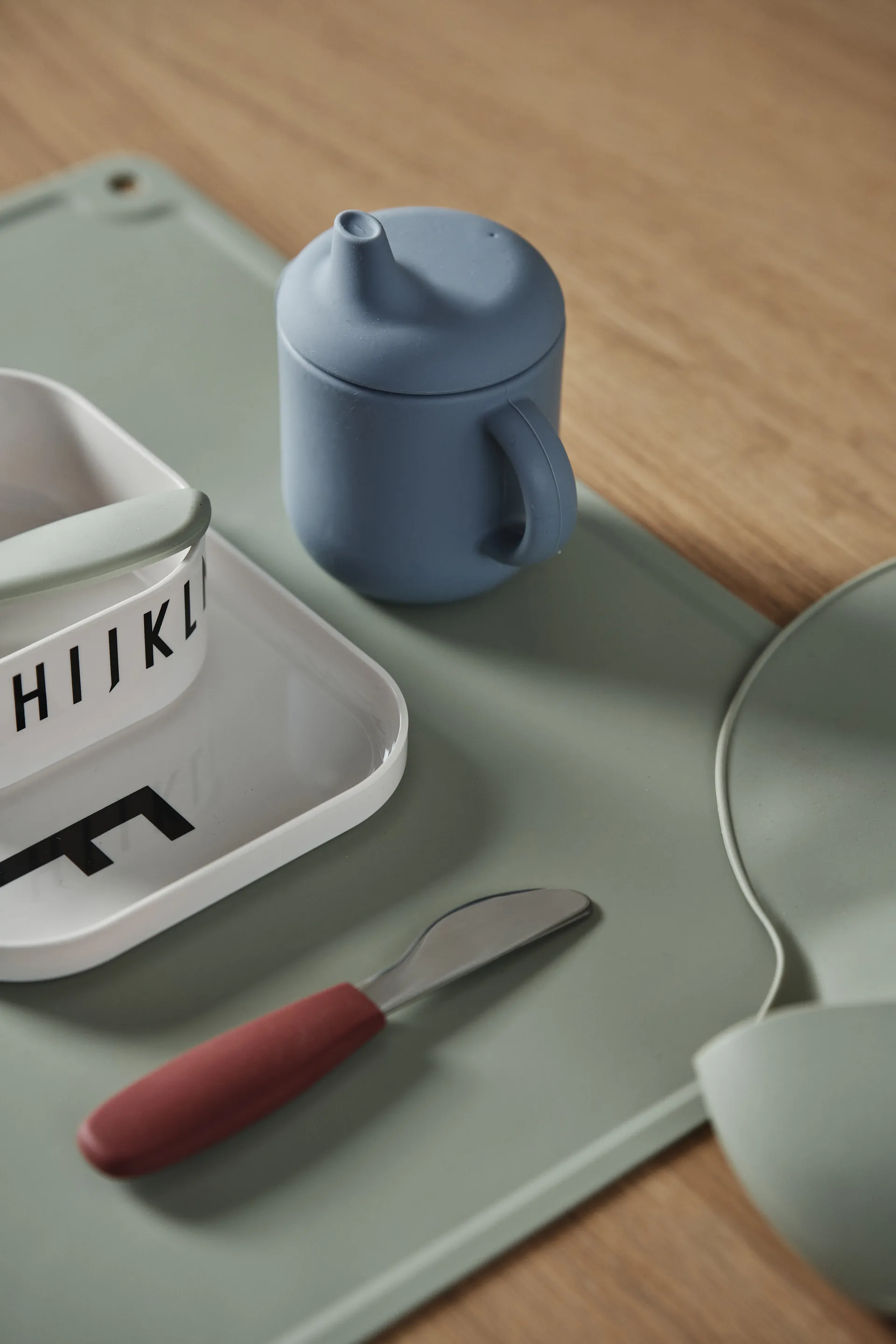 Loula underlägg silikon, Green Scandi Living