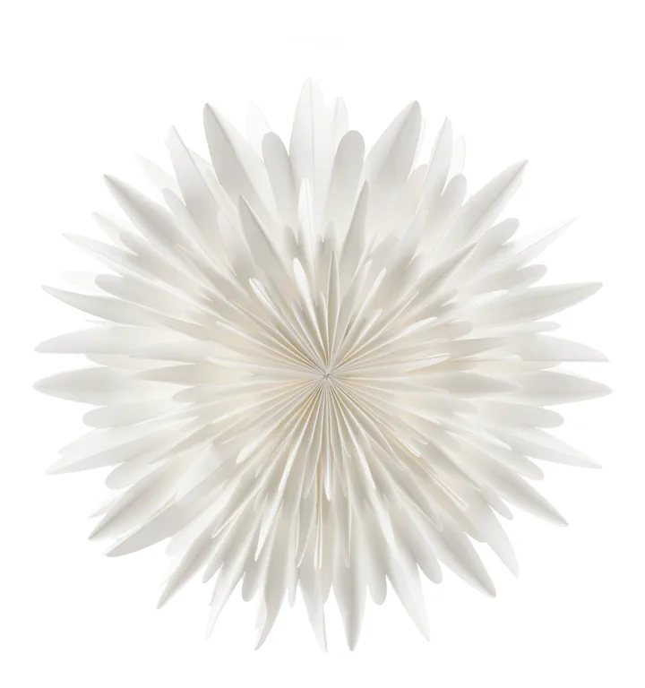 Luna adventsstjärna vit - 60 cm - Scandi Living