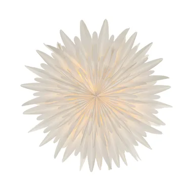 Luna adventsstjärna vit - 80 cm - Scandi Living