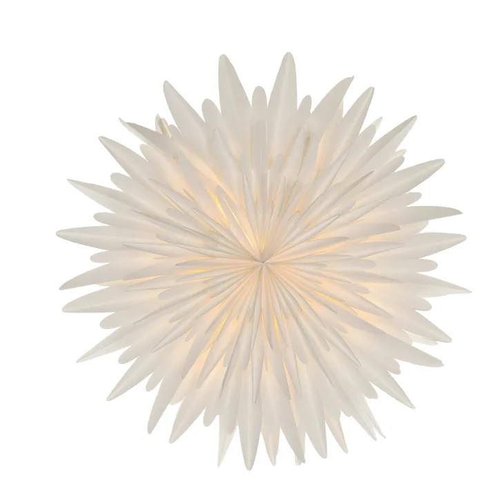 Luna adventsstjärna vit - 80 cm - Scandi Living